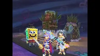 Itsuki Aoi & Tsubasa Oribe vs. Spongebob Squarepants