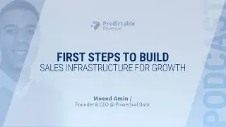 First steps to build sales infrastructure for growth