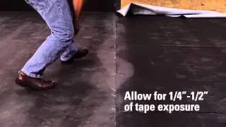 Installing RubberGard&trade; EPDM SA with Secure Bond&trade; Technology