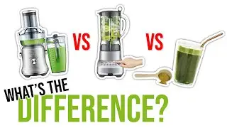 Juicing vs Blending vs Greens Powder Supplement 🥬 (WHAT'S THE DIFFERENCE) | LiveLeanTV
