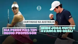 GUSTAVO HEIDE has a promising start in the Aus Open qualifiers | BIA HADDAD plays well but falls ...