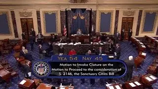 Senate Blocks &lsquo;Sanctuary Cities&rsquo; Bill