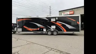 Enclsoed Trailer Vinyl Wraps  - Toronto - Printam