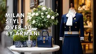 💎 The Giorgio Armani Inspired Capsule Milan Fashion Trends | Essentials for a Woman Over 50