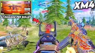 NO RECOIL + HIGH DAMAGE | BEST XM4 GUNSMITH CODM BR | XM4 GUNSMITH BR