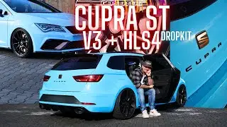 Cupra Leon 5F ST mit gepfeffert V3 & HLS4 Dropkit