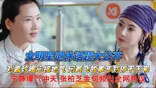 女明星退休话题大公开！刘嘉玲暖心接地气，何赛飞故事多到停不下来，宁静壕气冲天，张柏芝金句频出全网热议#刘嘉玲 #何赛飞#宁静#张柏芝