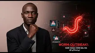 Don't Let It Spread: Cybersecurity Awareness for Worm Malware #hausatech #cybersecurity