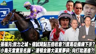 張福元:致力之城丶信試閘點五倍收息?!度馬從操練下手?小鳥天堂實至名歸丶潘頓全勝大滿貫夢碎;向打吡邁進?!(張福元跑馬4.0)02-02-2026