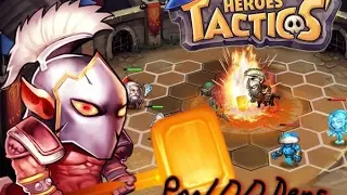 Heroes Tactics:arena the sky арена небес 1 отряд и 10 замков 1 unit and 10 locks