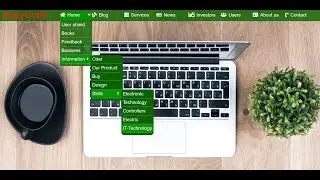 How To Make Drop Down Menu Using Only HTML and CSS