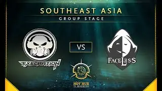 Execration vs Faceless - TI7: SEA Regional Qualifiers Group Stage Tiebreakers - @Fogged @TobiWan