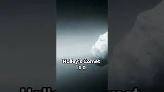 Halley's Comet: A Celestial Phenomenon That Stirs the Soul 🌌🪐 #HalleyComet #CosmicSpectacle