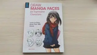 Книга  | Draw Manga Faces for Expressive Characters | Быстрый обзор | Рисуем Лица