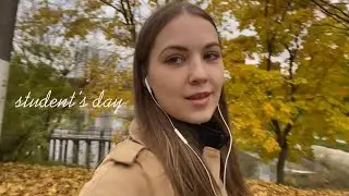 Vlog/ день студентки/ осенний влог 🍂