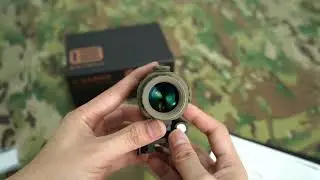New SPECPRECISION 2025VER. G43 3X micro magnifier Airsoft Modern Version US Flag Marking