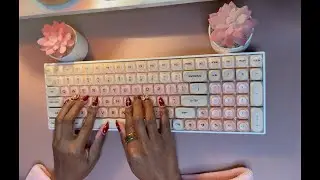 Deep Focus Keyboard ASMR | Calm Typing Sounds for Concentration (No Talking)