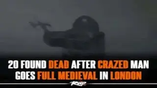 [G&B] Viral knight zombie with poleaxe in museum | London