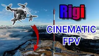 DJI FPV | How to escape bad weather with your drone | Rigi 🇨🇭 adventure | Drone Rigi
