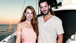 El&ccedil;in Sangu and Barış Ardu&ccedil; Enjoy a Relaxing Day on the Boat