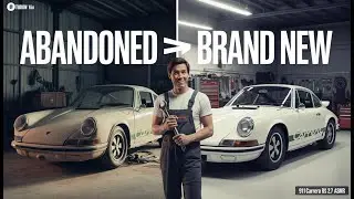 Abandoned 1973 Porsche 911 Carrera RS 2.7 — Full ASMR Restoration