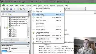 Excel Video 413 Debugging with Step Over and Step Out