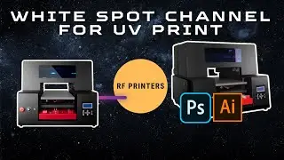 ✅ How to Create White Spot Channels for UV Printing with Photoshop & PrintExp (Refinecolors)