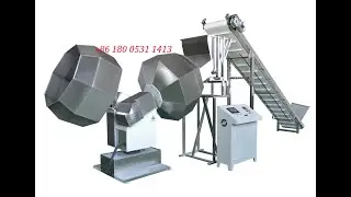 fully automatic double drum octagonal seasoner