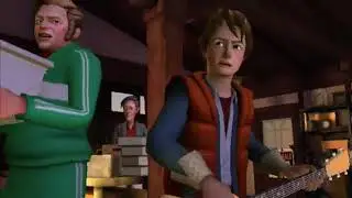 Back to the Future The Game     Wii Gameplay - CYBERBUNKERSM