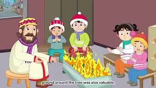 Ch 1 | A Cold Evening in the Bazaar  | English | Class 04 | For children