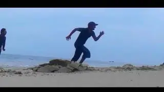 Kabbaddi Match on Keri Beach Mannar, Sri Lanka with Nazim Rajput ALOMART