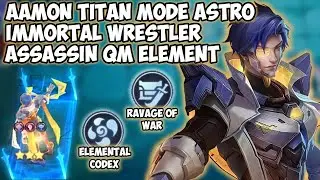 AAMON TITAN MODE ASTRO IMMORTAL WRESTLER ELEMENTALIST  ASSASSIN MAGIC CHESS UPDATE TERBARU 2024 !