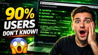 90% Windows Users Don&rsquo;t Know These CMD Commands 😲