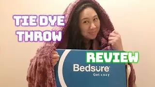 Best Couch Throw?  BEDSURE Tie Dye Faux Fur Sherpa Throw Blanket