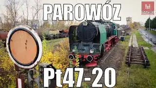 #Lokomotywa parowa #Parowóz na bocznicy na Tarnogaju #Pt47-20