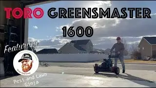 Picking Up ANOTHER Lawn Mower | Toro Greensmaster 1600