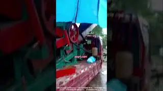 Mobile bamboo crusher  Vehicle-mounted bamboo chip crushing equipment