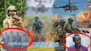 🔥05/02/16 SUD KIVU: L'AVANCÉE DES FARDC, LES AUTORITÉS DU M23 EN FUITE. KAGAME DÉÇUS