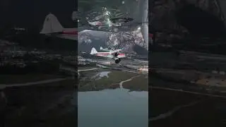 Bush planes over Squamish