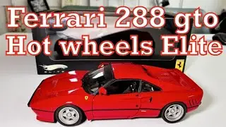 1/18 Ferrari 288 GTO - Hot wheels Elite