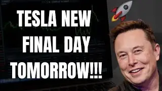 🔥 ЗАВТРА ПОСЛЕДНИЙ ДЕНЬ РАСПРОДАЖИ TESLA! TSLA, SPY, QQQ, ES, NQ, BTC, NVDA и AAPL! 🚀