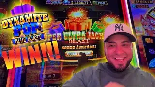 I AM  ADDICTED!!! Dynamite Triple POP Win at Max bet 🤯