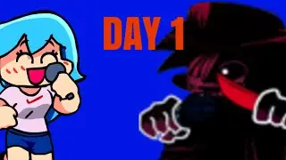 Friday night funkin mod corrupted boyfriend vs Sky day 1
