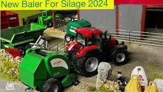 NEW INVESTMENT FOR SILAGE 2024! + Broken Spreader - The Big 1/32 Model Farm Diorama Day 84!