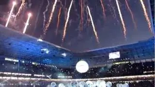 Show Inauguração Arena Grêmio x Hamburgo - Abertura - Hino Tricolor