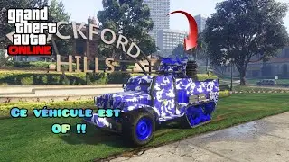 L'AUTOCHENILLE SUR GTA ONLINE EST JUSTE SURPUISSANTE