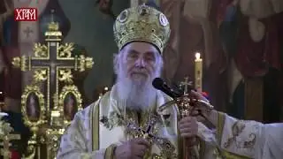 Беседа Патријарха српског Иринеја на празник Цвети у Саборном Храму