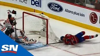 Max Domi Lays Out For Huge Wraparound Goal Against Mikko Koskinen