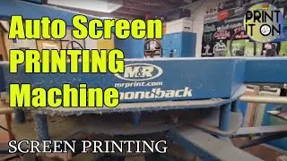 best screen printing machine to start screen printing business  #screenprintingequipment