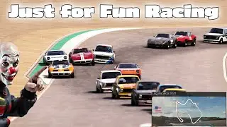 AMS2 v1.6.8: 70s Vintage Touring Rivals Race Laguna Seca